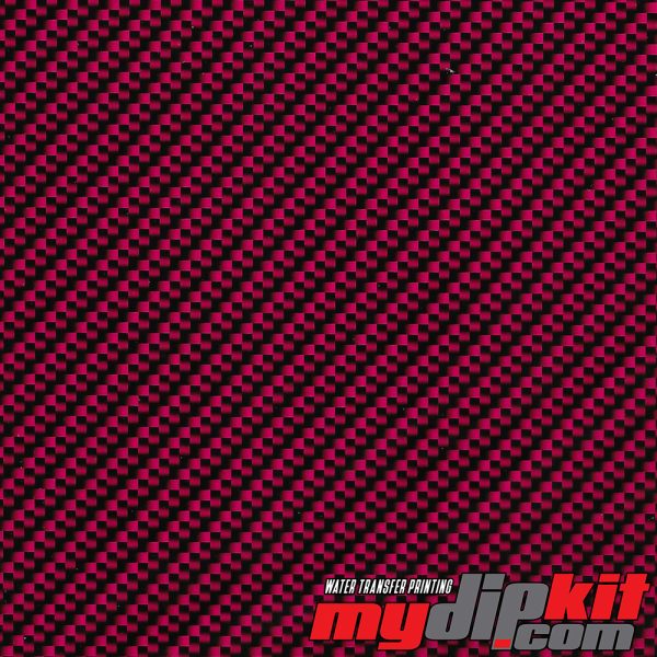 red and black diagonal carbon fiber