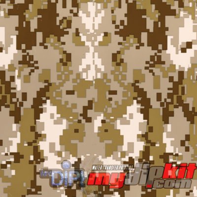 Tan/Brown Digital Camouflage Film-MC-821