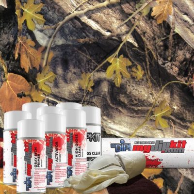 LATE SEASON CAMOUFLAGE CAMO WATER TRANSFER HYDROGRAPHIC DIP KIT HYDRO DIPPING FS 